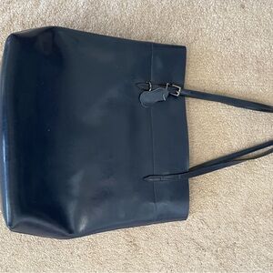 Elegant Navy Blue Tote Bag